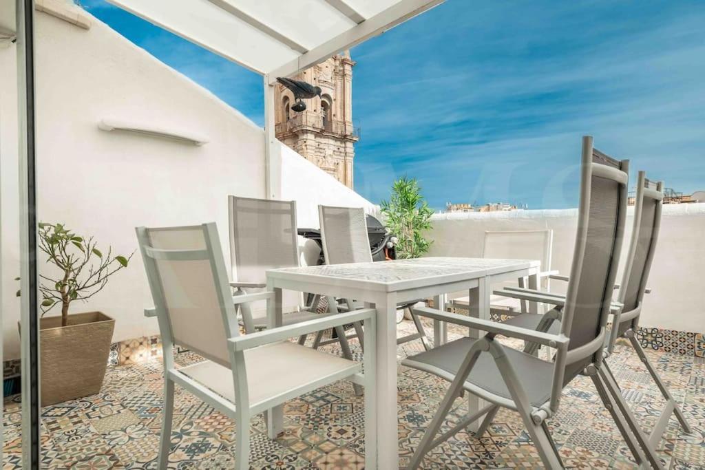 Appartamento Private Terrace, Barbecue & Cathedral View By Rems Málaga Esterno foto