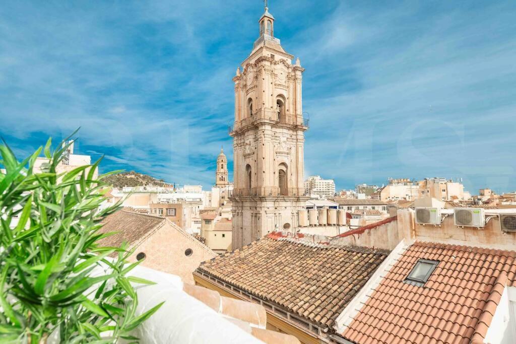 Appartamento Private Terrace, Barbecue & Cathedral View By Rems Málaga Esterno foto